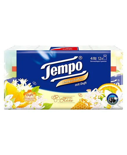 Tempo Duft Edition 9 Pulls Pocket Handkerchief - Pack of 12