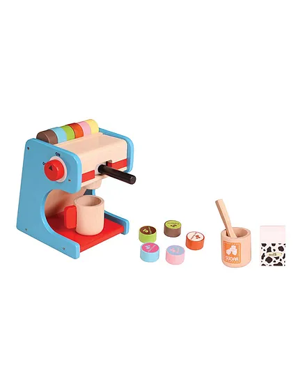 Brainsmith Coffee Maker Pretend Play Toy - Multicolour