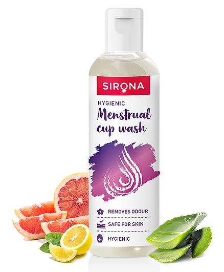 Sirona Hygiene Menstrual Cup Wash with Rose Fragrance - 100 ml