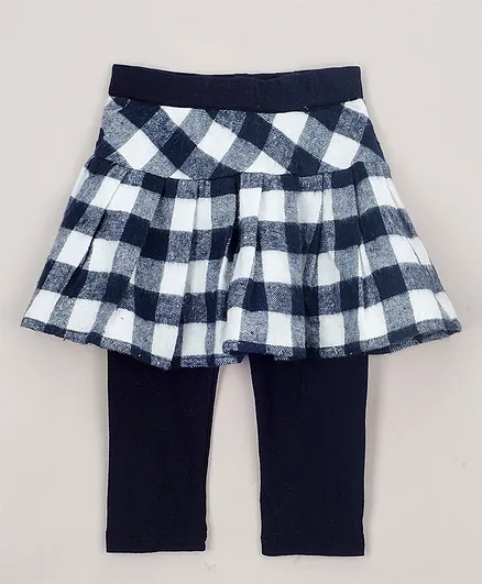The Sandbox Clothing Co Checkered Full Length Skeggings - Black
