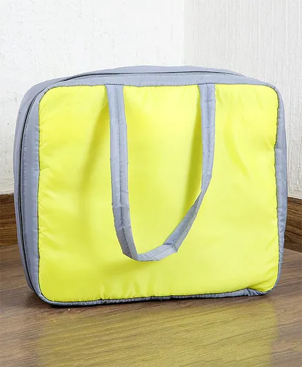 My Gift Booth Travel Bag Organizer - Yellow And Grey