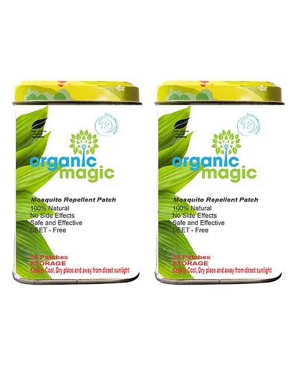 Organic Magic Mosquito Repellent Patch - Pack of 2