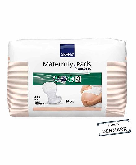 Abena Super Absorption Premium Maternity Pads - Pack of 14