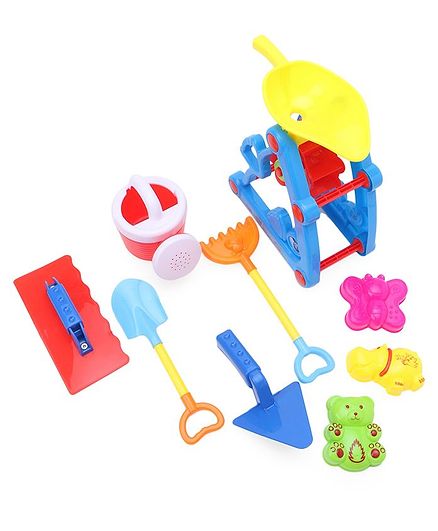 Beach Set Multicolour - Pack of 9 Pieces