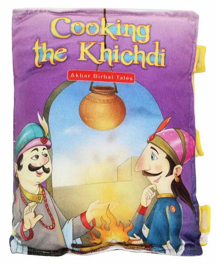 Hello Toys Akbar & Birbal Story Pillow - Purple