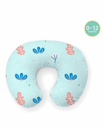 Rabitat Breezy Feeding Pillow Greenwell Print - Multicolor