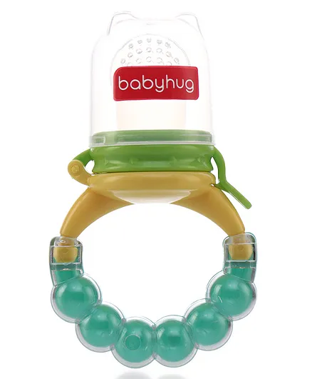 Babyhug Fruit And Food Nibbler with Rattle (Color May Vary)