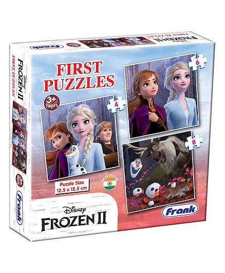 Disney Frozen II First Puzzles Multicolor - 18 Pieces