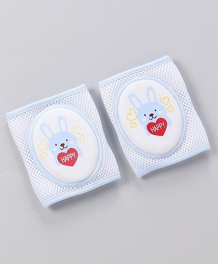 Adjustable Anti-Slip Baby Knee Pad Pack Of 2 - Blue