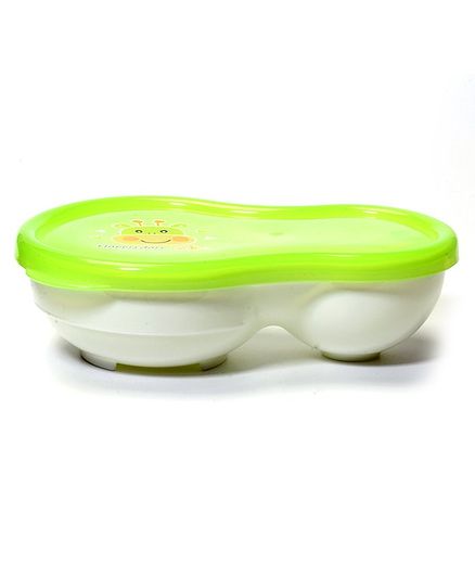 Rikang Grinding Bowl With Spoon - Green