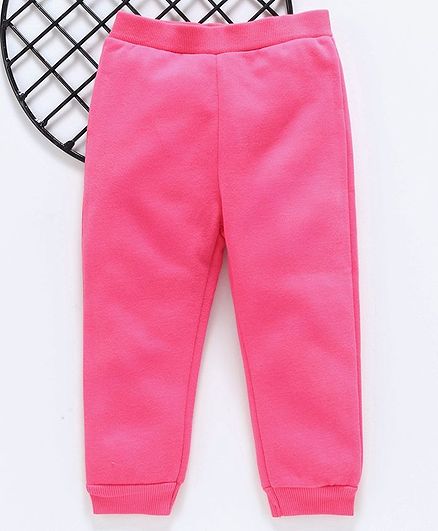 LC Waikiki Solid Full Length Elasticated Pants - Pink
