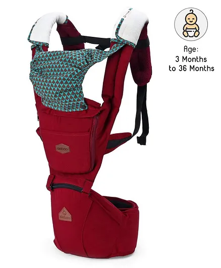 3 In 1 Baby Carrier - Red