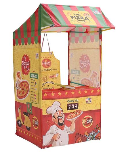 IToys Pizza Theme Tent - Multicolor