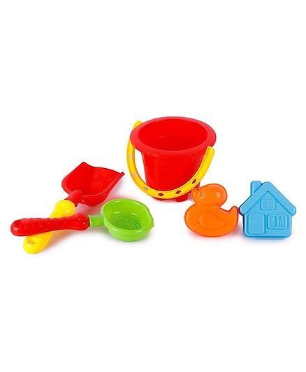 Webby Beach Set Multicolour - 5 Pieces