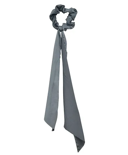 Funkrafts Scarf Hair Scrunchie - Grey