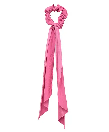 Funkrafts Scarf Hair Scrunchie - Pink