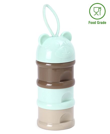 Milk Powder Container Kitty Shaped Top - Multicolor