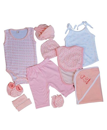Colorfly Baby Clothing Gift Set Pack of 13 - Multicolor
