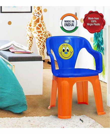 Prima Dual Colour Chair - Blue Orange