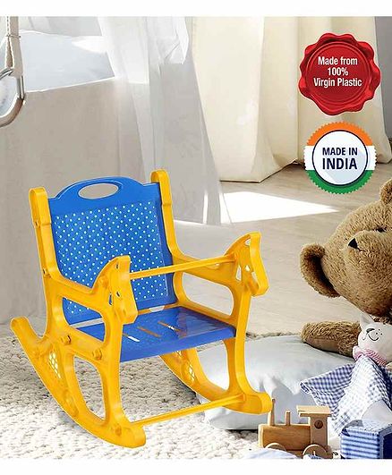 Prima Baby Rocking Chair - Blue Yellow