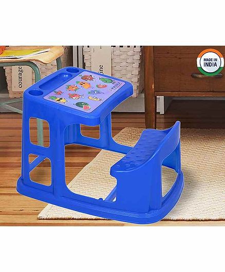 Prima Study Table With Cup Holder - Blue