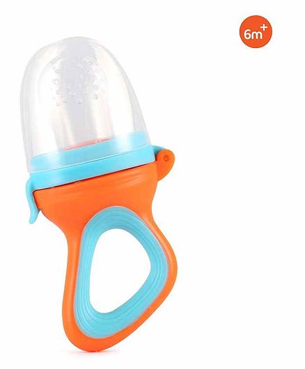 Rabitat Silicone Fruit Feeder & Nibbler - Blue & Orange