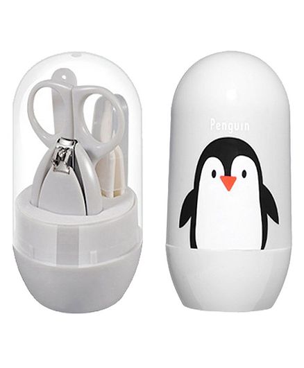 My Newborn Pocket Size Baby Nail Care Grooming Set - White