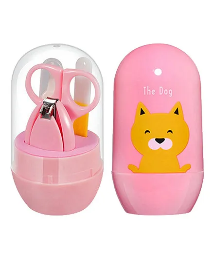 My Newborn Pocket Size Baby Nail Care Grooming Set - Pink