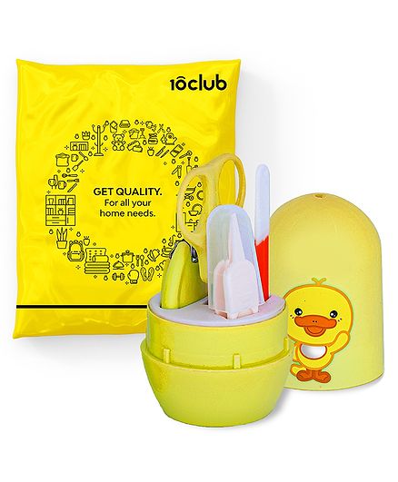 My Newborn Pocket Size Baby Nail Grooming Set - Yellow
