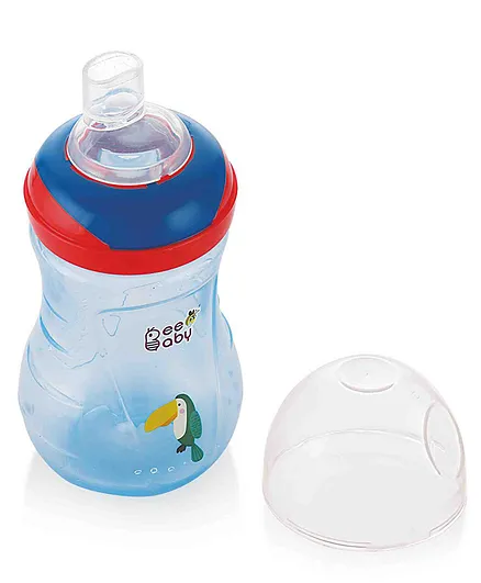 Beebaby Soft Silicone Spout Sippy Cup Blue - 250 ml