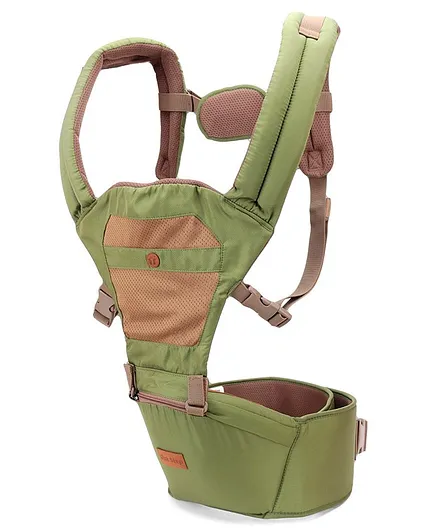 1st Step 5 In 1 Hip Seat Baby Carrier - Green