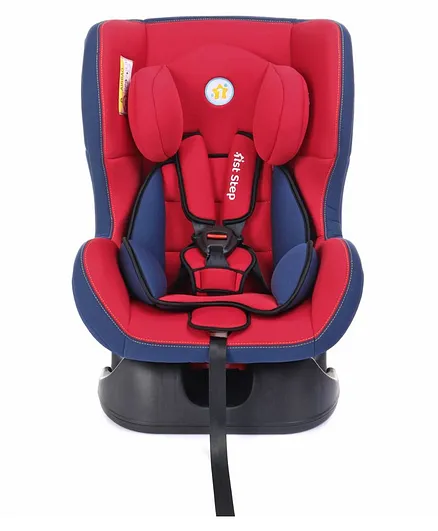1st Step Convertible Car Seat With 5 Point Safety Harness - Red