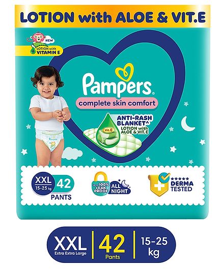 Pampers Pant Style Diapers XXL Size - 42 Pieces