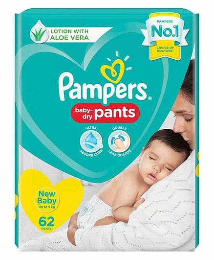 Pampers Pant Style Diapers Extra Small - 62 Pieces