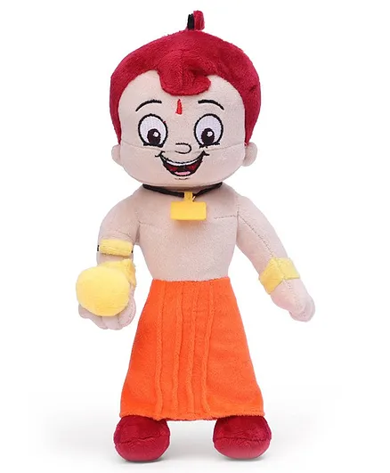 Chhota Bheem Soft Toy Orange - Height 22.5 cm