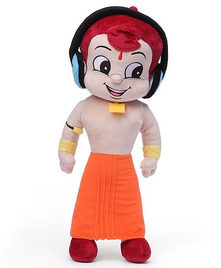 Chhota Bheem Soft Toy Orange - Height 39 cm