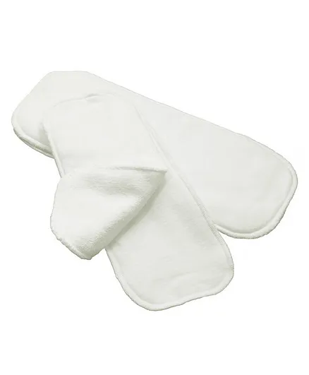 Abracadabra Terry Diaper Liners Set of 2 - Cream