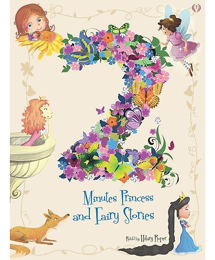 Buttercup Publishing UK 2 Minutes Princess And Fairy Story Book by Hilary Roper - English