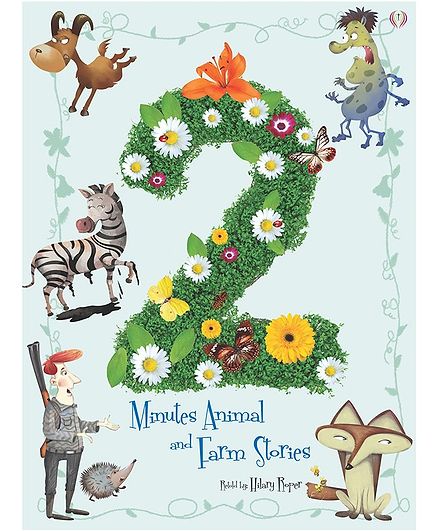 Buttercup Publishing UK 2 Minutes Animal And Farm Story Book by Hilary Roper - English