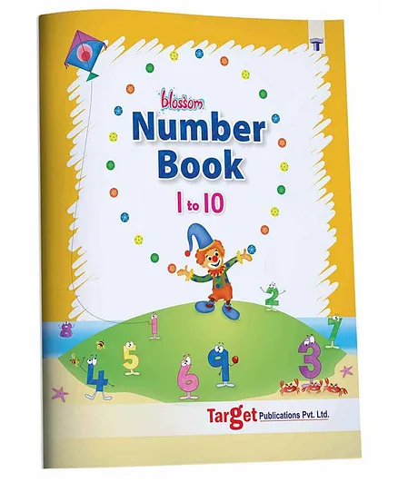 Target Publications Blossom Number Writing Book 1 to 10 - English