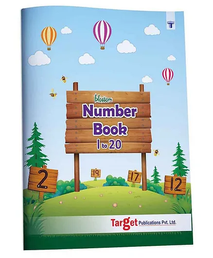 Target Publications Blossom Number Writing Book 1 to 20 - English