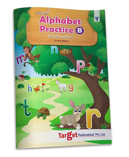 Target Publications Nurture Small Letter Tracing & Writing Practice Book - English