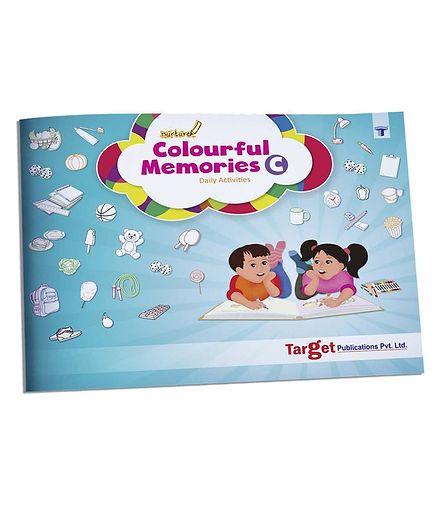 Target Publication Nurture Colouring Book Colourful Memories Part C - English