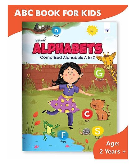 Target Publication Nurture English Alphabets Picture Book - English