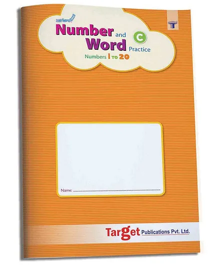 Target Publications Nurture Number and Word Practice Book Part C - English