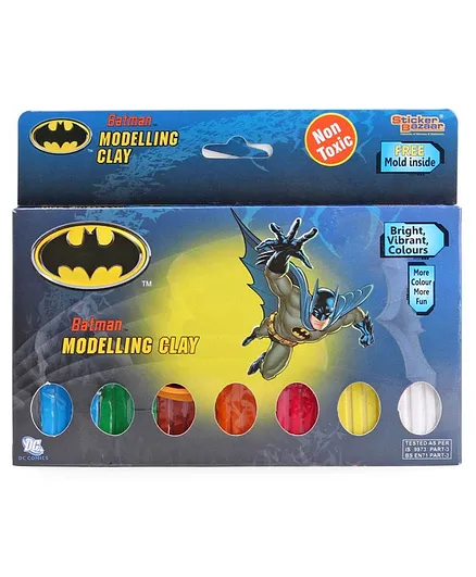 DC Batman Modelling Clay with Mold - 100 gm