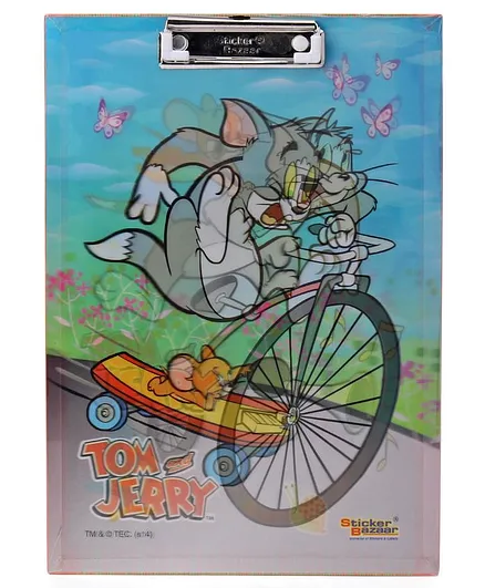 Tom & Jerry Exam Board 3D Print - Multicolor
