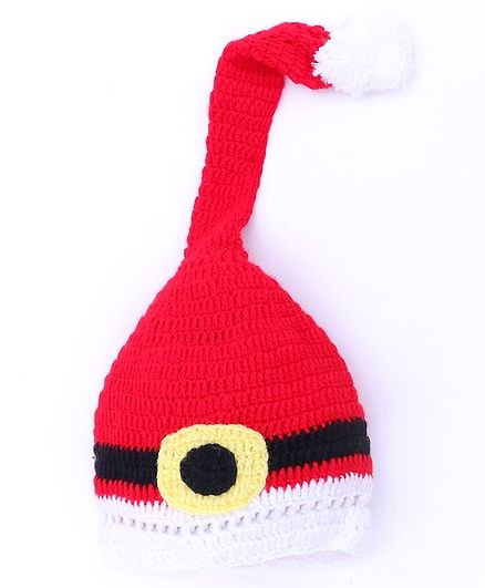 MayRa Knits Santa Cap - Red