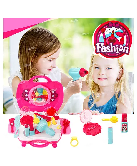 Zest 4 Toyz Pretend Play Make Up Set Pink - 21 Pieces