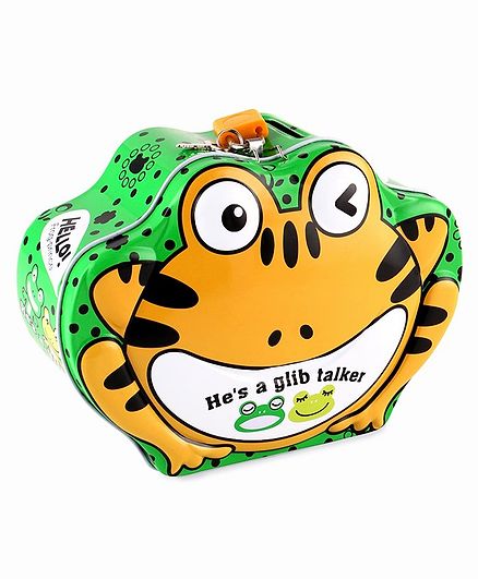 Frog Shaped Money Bank - Orange